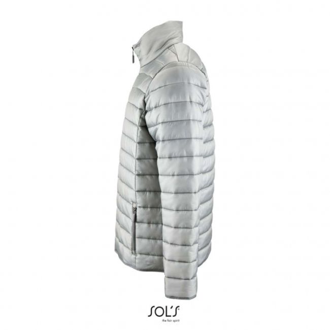 Sol's ride men - light padded jacket culoare metal grey marimea xl