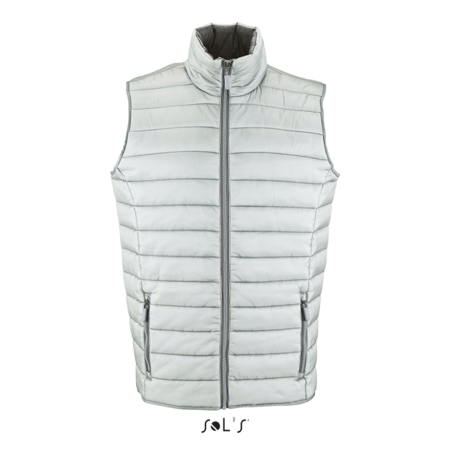 Sol's wave men - lightweight bodywarmer culoare metal grey marimea s