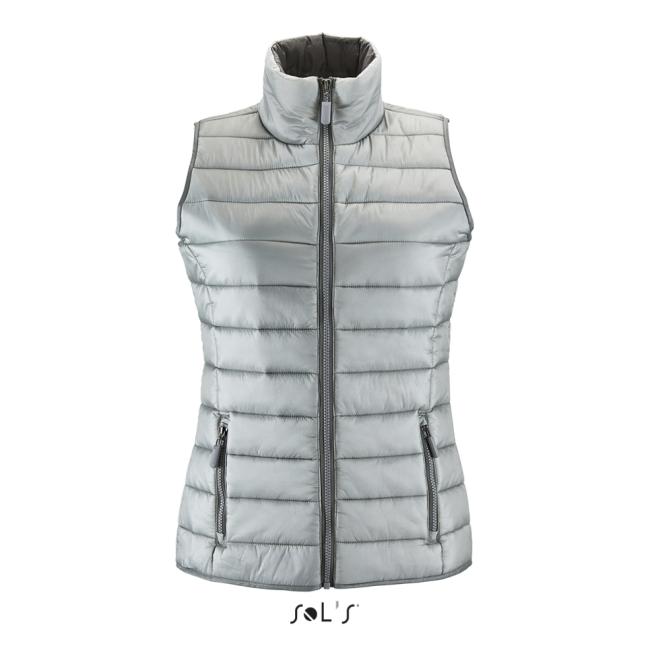 Sol's wave women - lightweight bodywarmer culoare metal grey marimea s