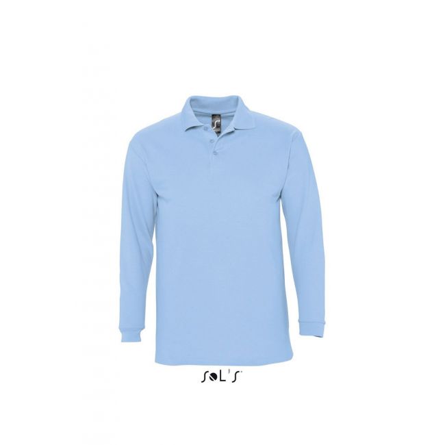 Sol's winter ii - men's polo shirt culoare sky blue marimea l