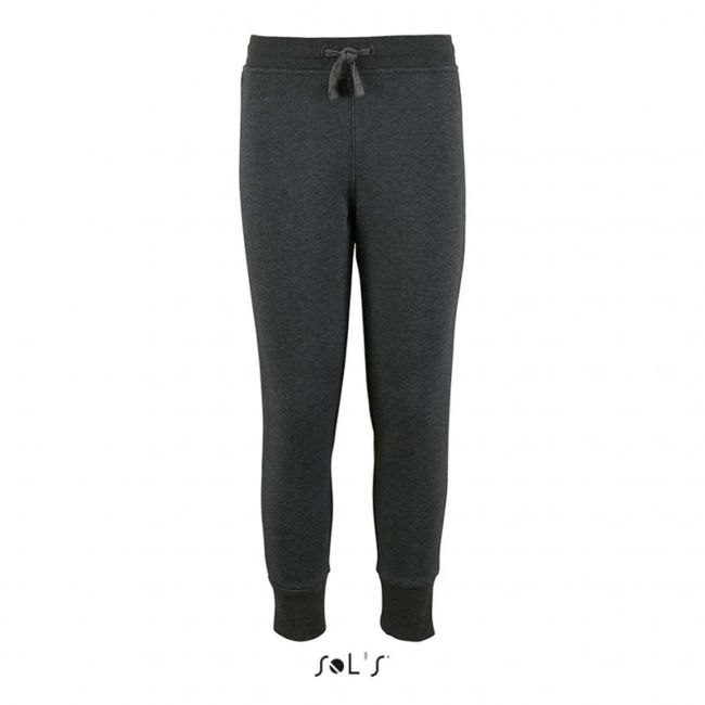 Sol's jake kids - slim fit jog pants culoare charcoal melange marimea 12a