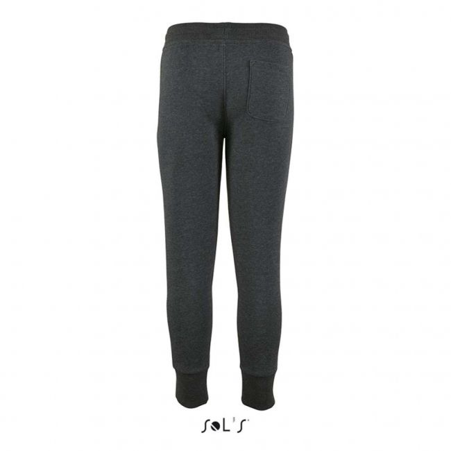 Sol's jake kids - slim fit jog pants culoare charcoal melange marimea 4a