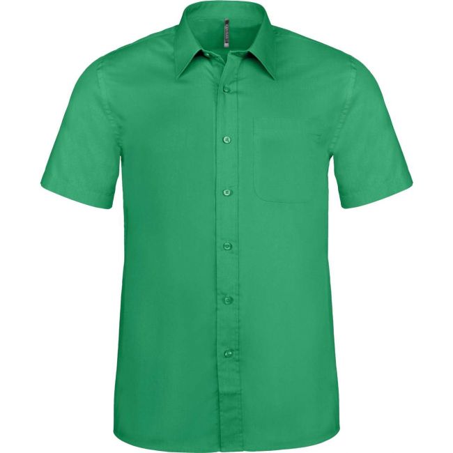 Ace - short-sleeved shirt culoare kelly green marimea xs