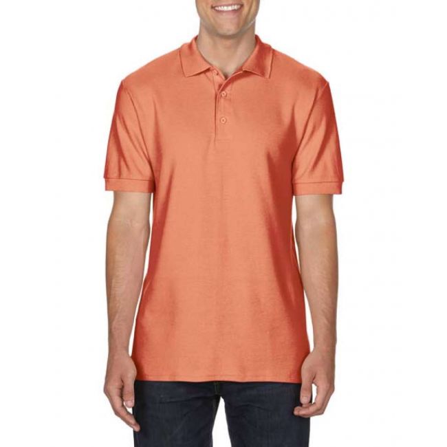 Premium cotton® adult double piquÉ polo culoare terracotta marimea 2xl