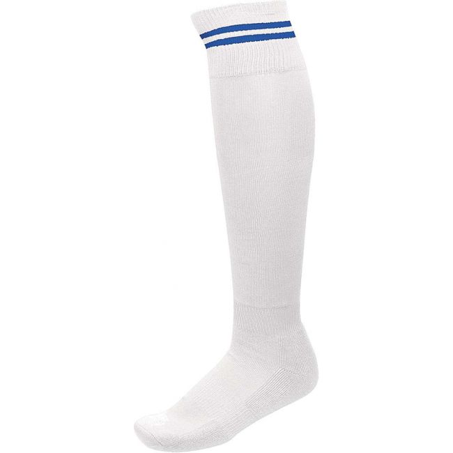 Striped sports socks culoare white/dark royal blue marimea 31/34