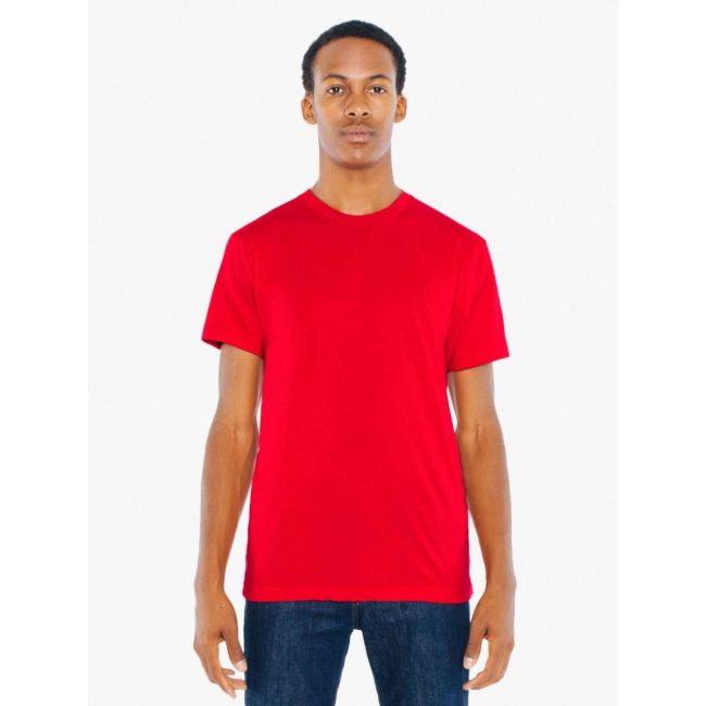 Unisex poly-cotton short sleeve t-shirt culoare red marimea xs