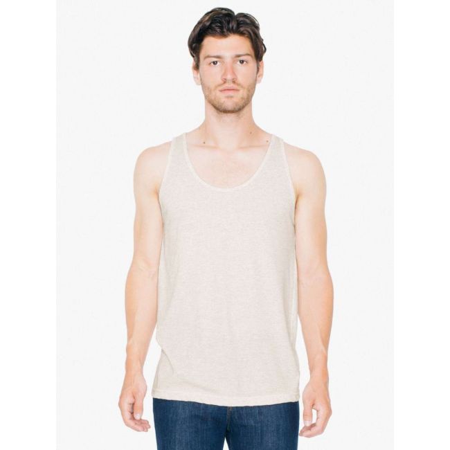 Unisex tri-blend tank top culoare tri-oatmeal marimea s