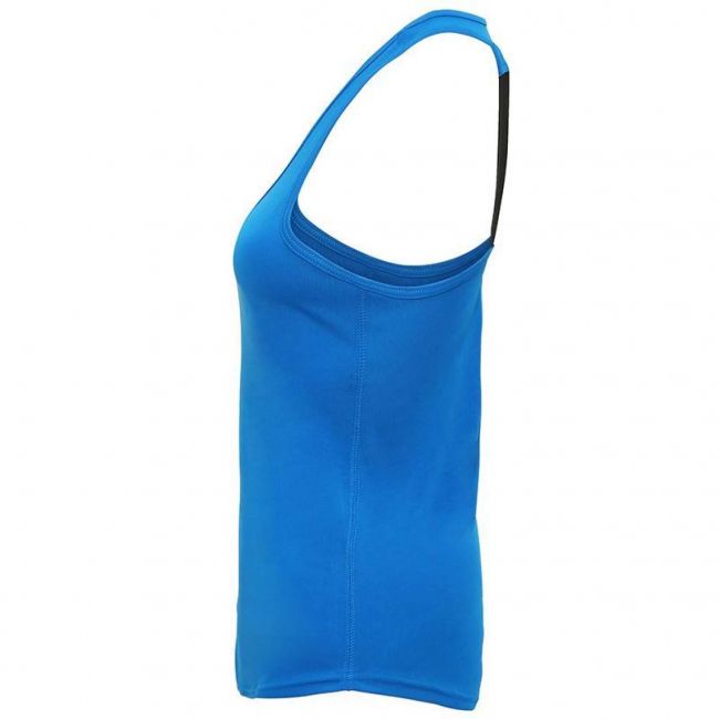 Women's performance strap back vest culoare sapphire marimea l