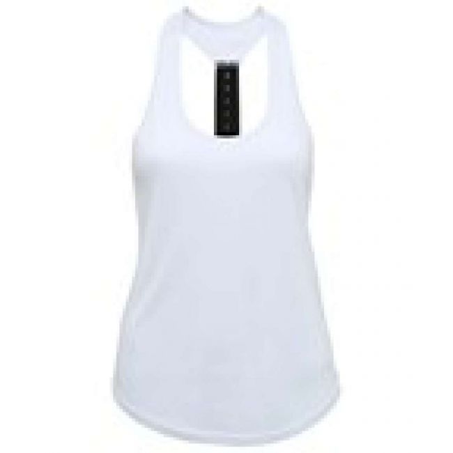 Women's performance strap back vest culoare white marimea m