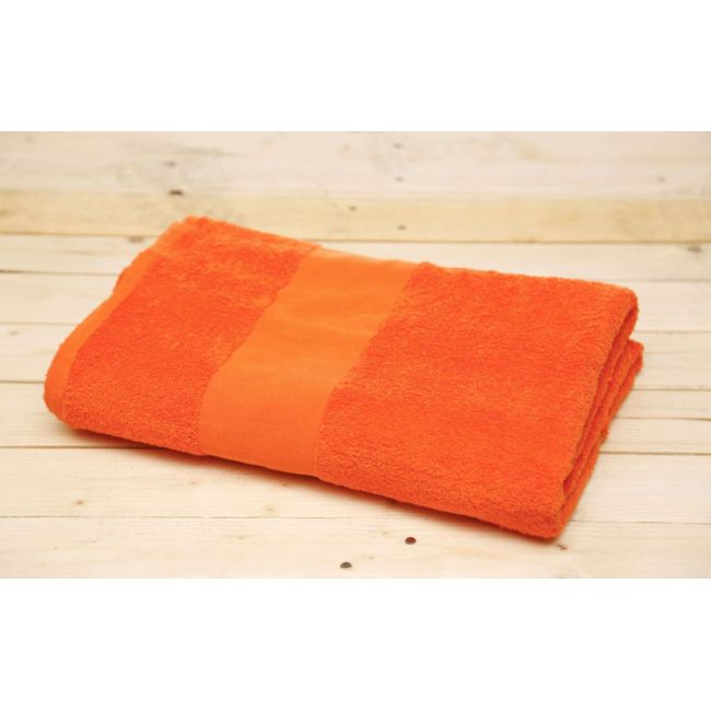 Olima basic towel culoare orange marimea 50x100