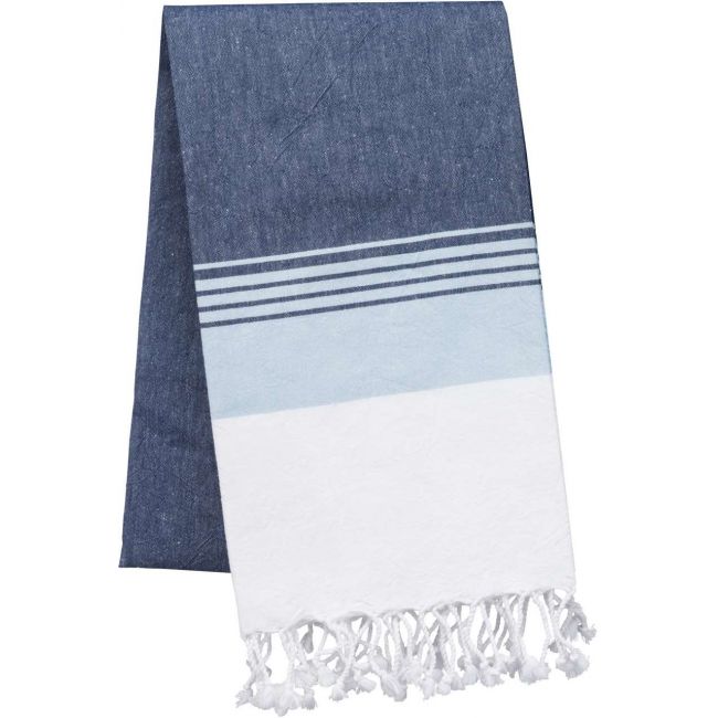 Striped fouta culoare striped denim/sky blue marimea u