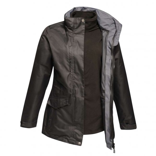 Women's benson iii - breathable 3 in 1 jacket culoare black/black marimea 2xl