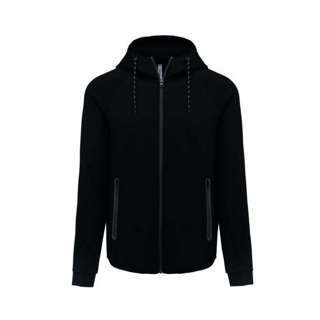 Men's hooded sweatshirt culoare black marimea 2xl