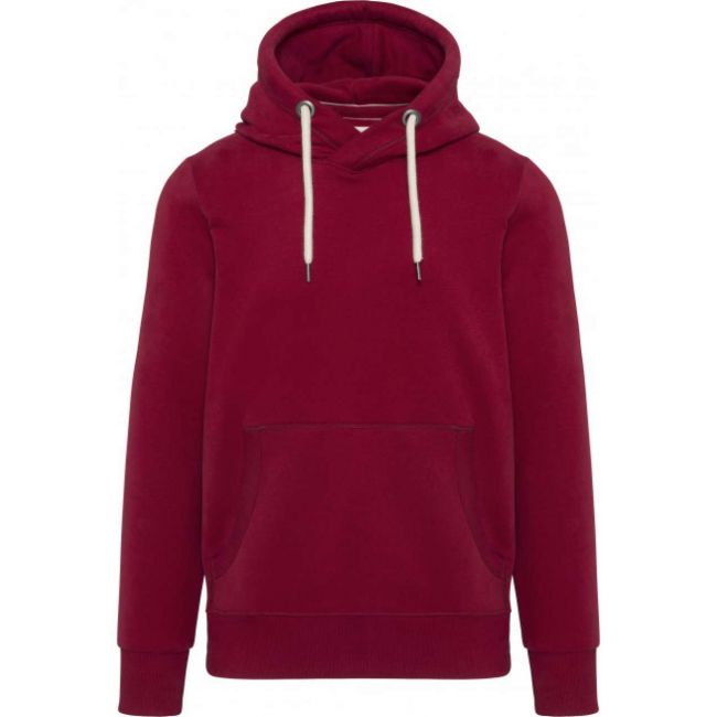 Hooded sweatshirt culoare vintage dark red marimea l