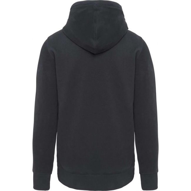 Men’s vintage zipped hooded sweatshirt culoare vintage charcoal marimea m