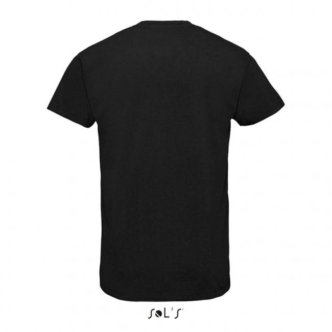 Sol's imperial v men - v-neck t-shirt culoare deep black marimea m