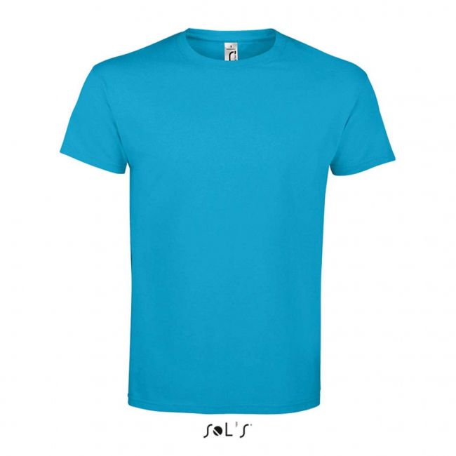 Sol's imperial - men's round collar t-shirt culoare aqua marimea 5xl