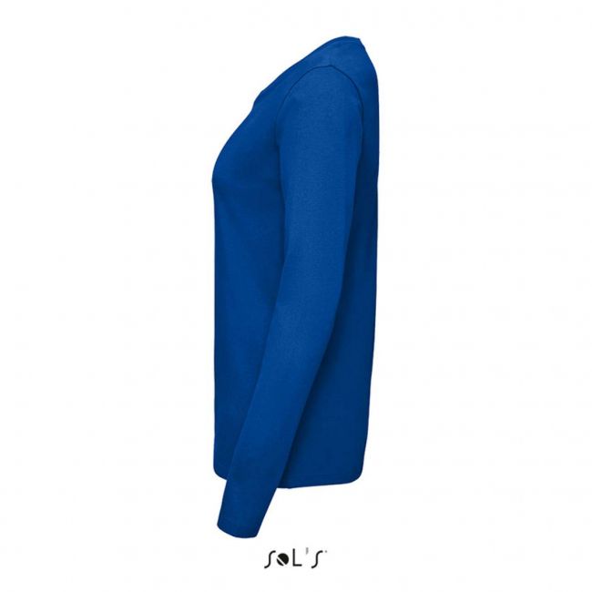 Sol's imperial lsl women - long-sleeve t-shirt culoare royal blue marimea s