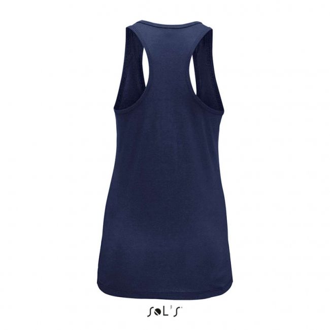 Sol's justin women - racerback tank top culoare french navy marimea m