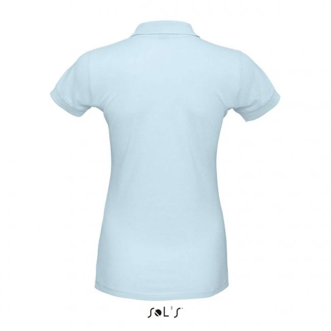 Sol's perfect women - polo shirt culoare creamy blue marimea m