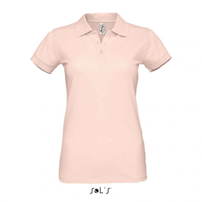 Sol's perfect women - polo shirt culoare creamy pink marimea l