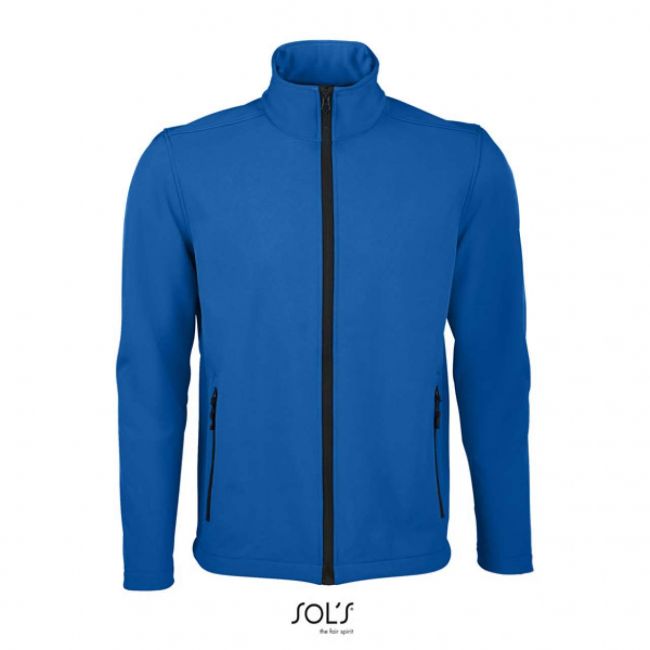 Sol's race men - softshell zip jacket culoare royal blue marimea l