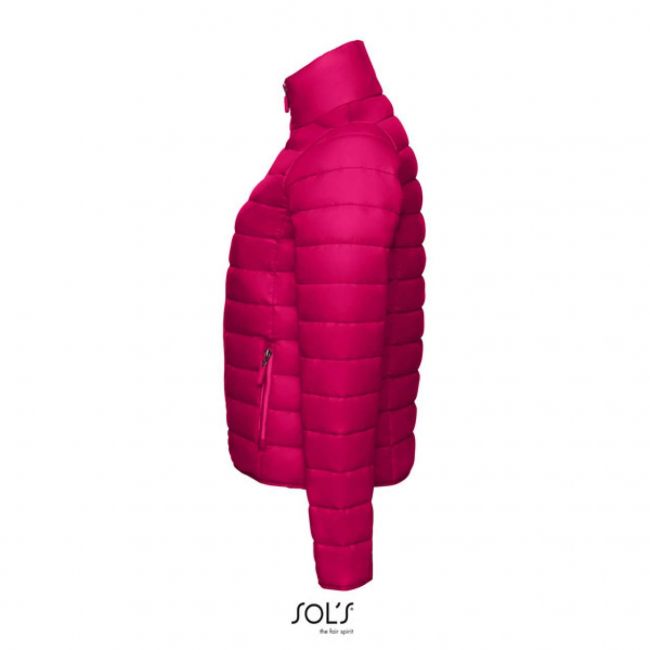 Sol's ride women - light padded jacket culoare dark pink marimea 2xl