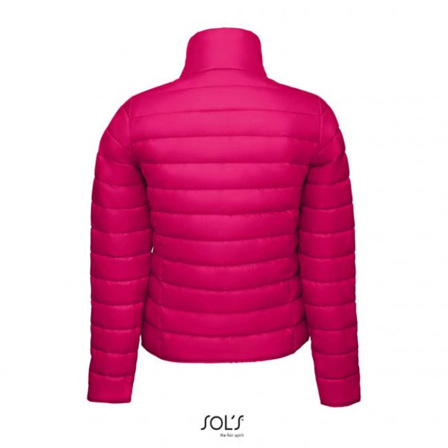 Sol's ride women - light padded jacket culoare dark pink marimea m