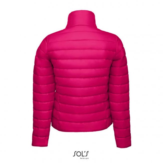 Sol's ride women - light padded jacket culoare dark pink marimea s