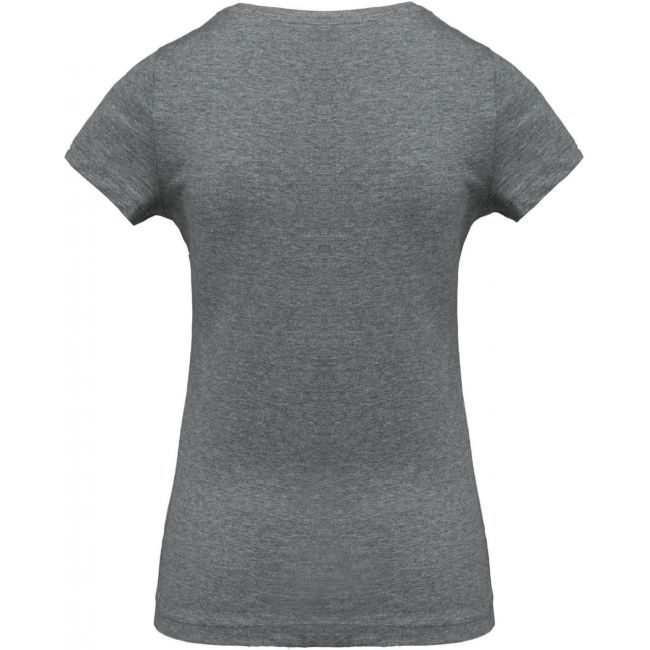 Ladies’ organic cotton crew neck t-shirt culoare grey heather marimea 2xl