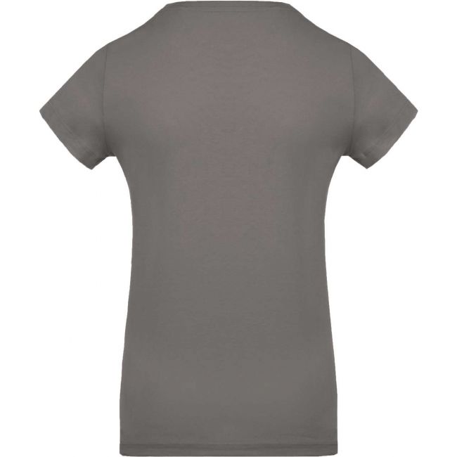 Ladies’ organic cotton crew neck t-shirt culoare storm grey marimea m