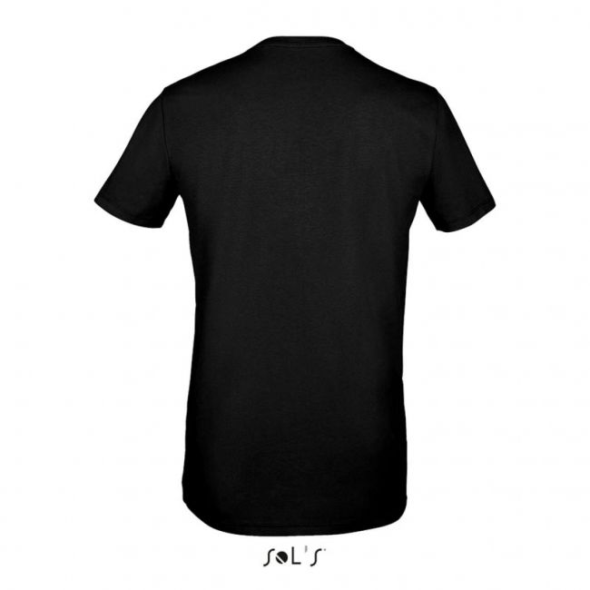 Sol's millenium men - round-neck t-shirt culoare deep black marimea m