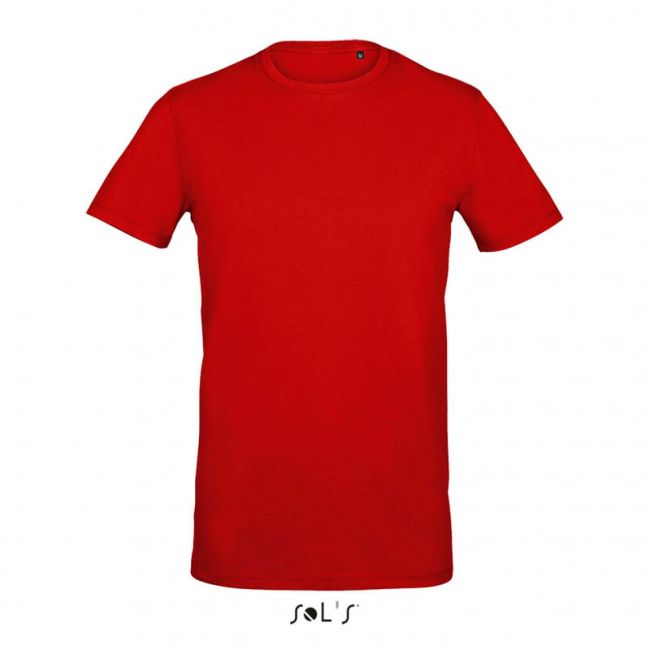 Sol's millenium men - round-neck t-shirt culoare red marimea l