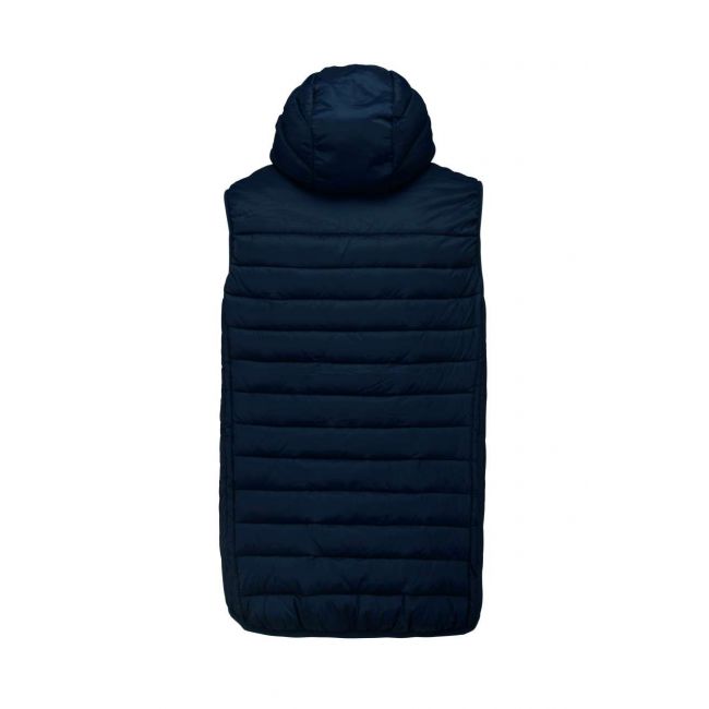 Kid's hooded bodywarmer culoare navy marimea 10/12