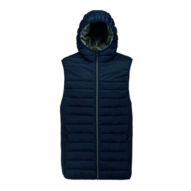 Kid's hooded bodywarmer culoare navy marimea 8/10