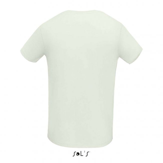 Sol's martin men - round-neck fitted jersey t-shirt culoare creamy green marimea 2xl