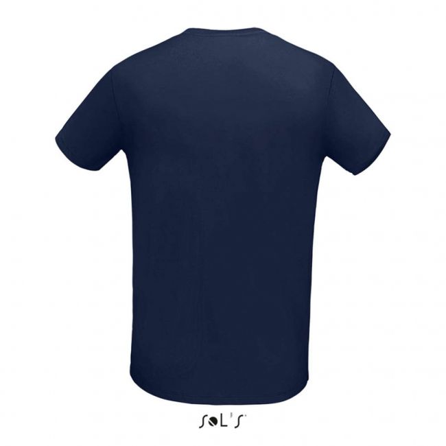 Sol's martin men - round-neck fitted jersey t-shirt culoare french navy marimea 3xl