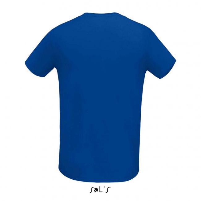 Sol's martin men - round-neck fitted jersey t-shirt culoare royal blue marimea xl