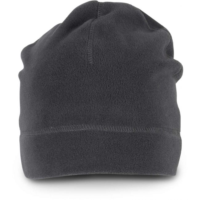 Polar fleece beanie culoare dark grey marimea u