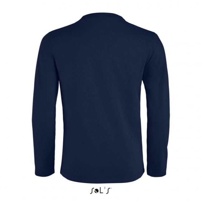 Sol's imperial lsl kids - long sleeve t-shirt culoare french navy marimea 6a