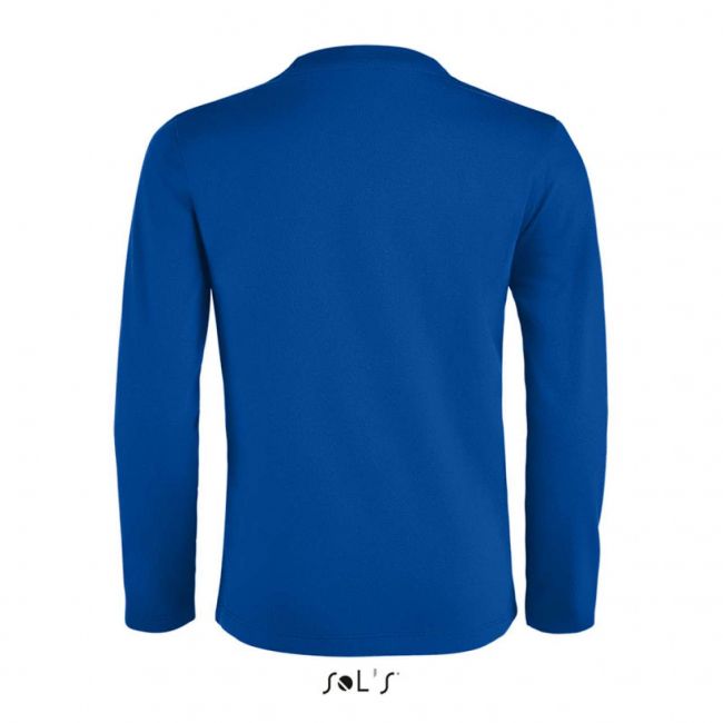 Sol's imperial lsl kids - long sleeve t-shirt culoare royal blue marimea 6a