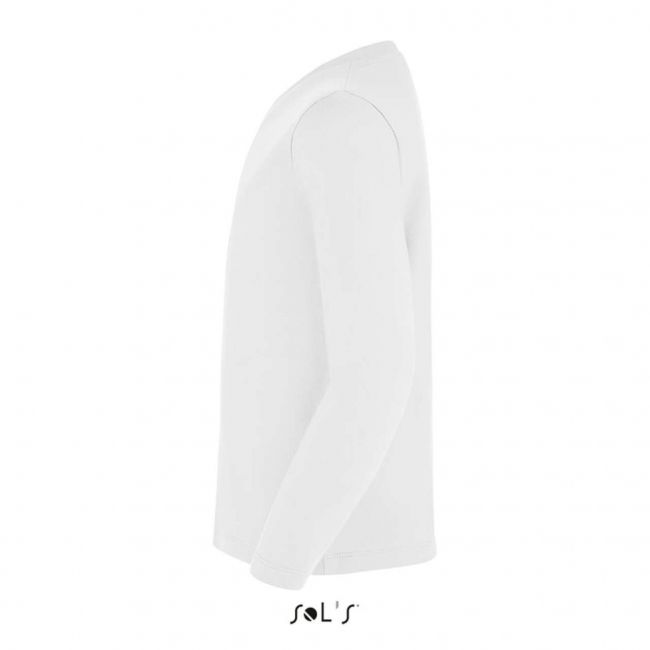 Sol's imperial lsl kids - long sleeve t-shirt culoare white marimea 8a