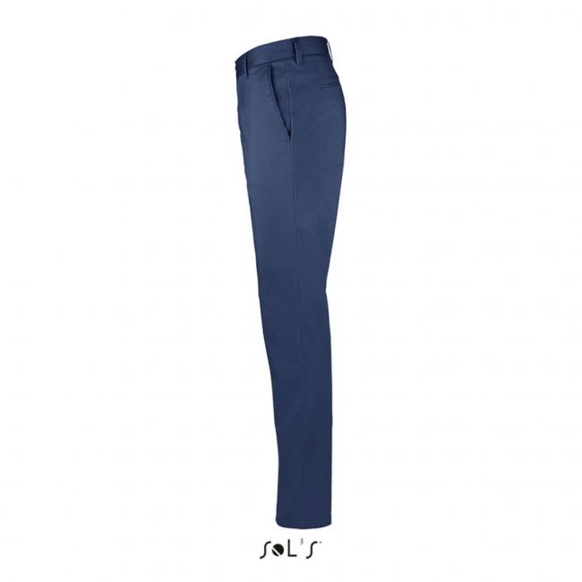 Sol's jared men - satin stretch trousers culoare french navy marimea 46