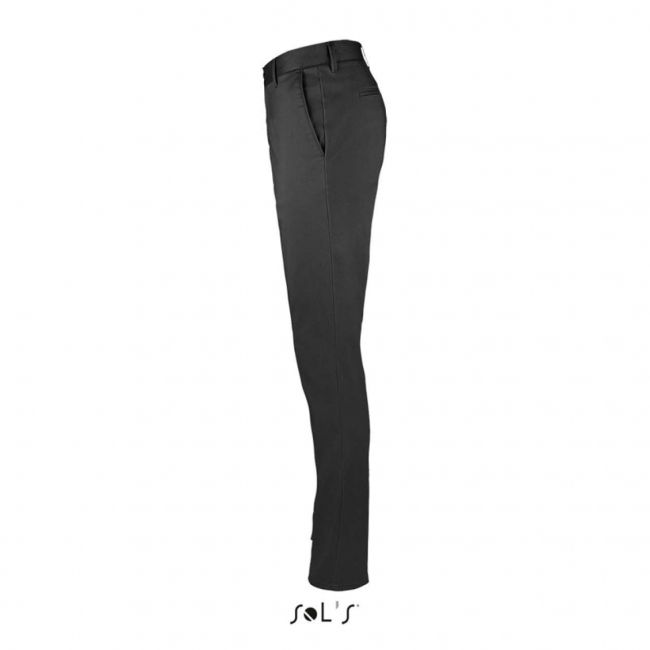 Sol's jared women - satin stretch trousers culoare black marimea 40