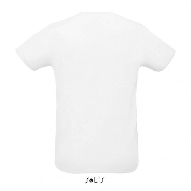 Sol's sprint - unisex sport t-shirt culoare white marimea m