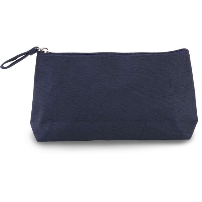 Cotton canvas toiletry bag culoare midnight blue marimea u