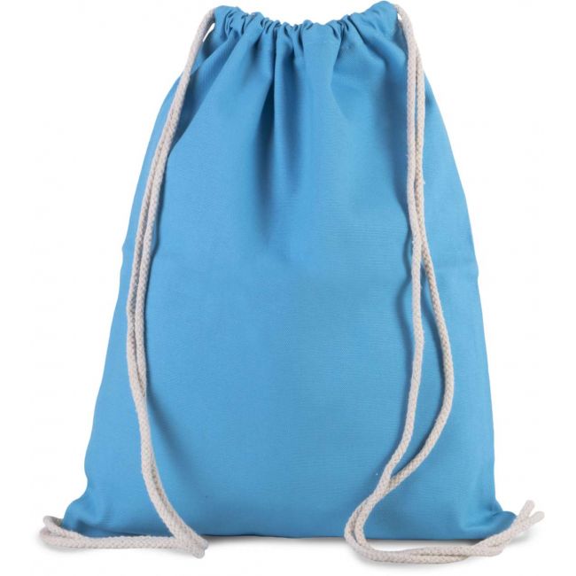 Drawstring bag with thick straps culoare surf blue marimea u