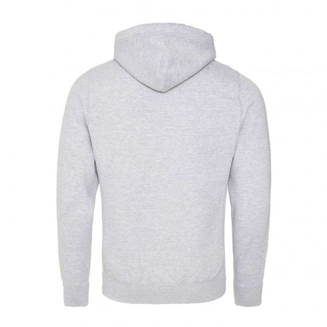 Cross neck hoodie culoare heather grey marimea xl