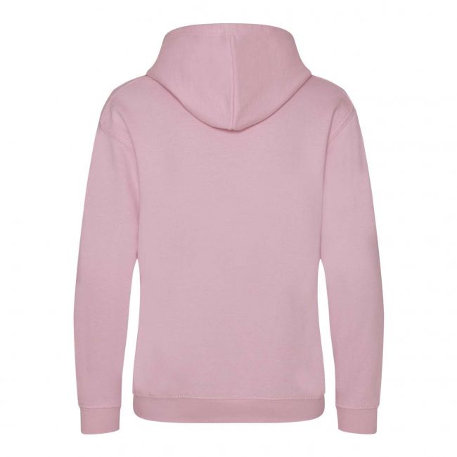 Kids varsity hoodie culoare baby pink/arctic white marimea 9/11