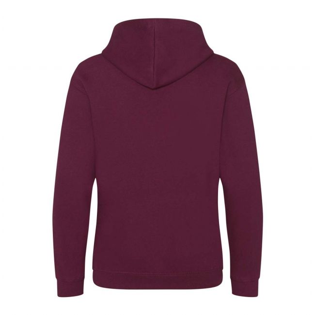 Kids varsity hoodie culoare burgundy/charcoal marimea 5/6